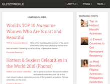 Tablet Screenshot of glitzyworld.com